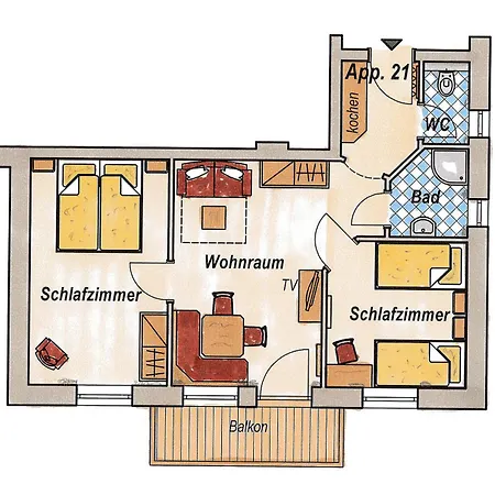 Wallnerhof Apartmán Grossarl